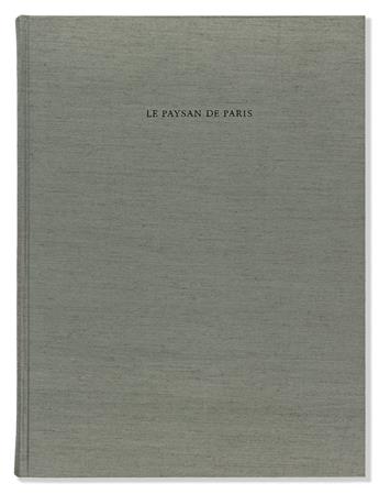 (LIMITED EDITIONS CLUB.) Aragon, Louis. Le Paysan de Paris.